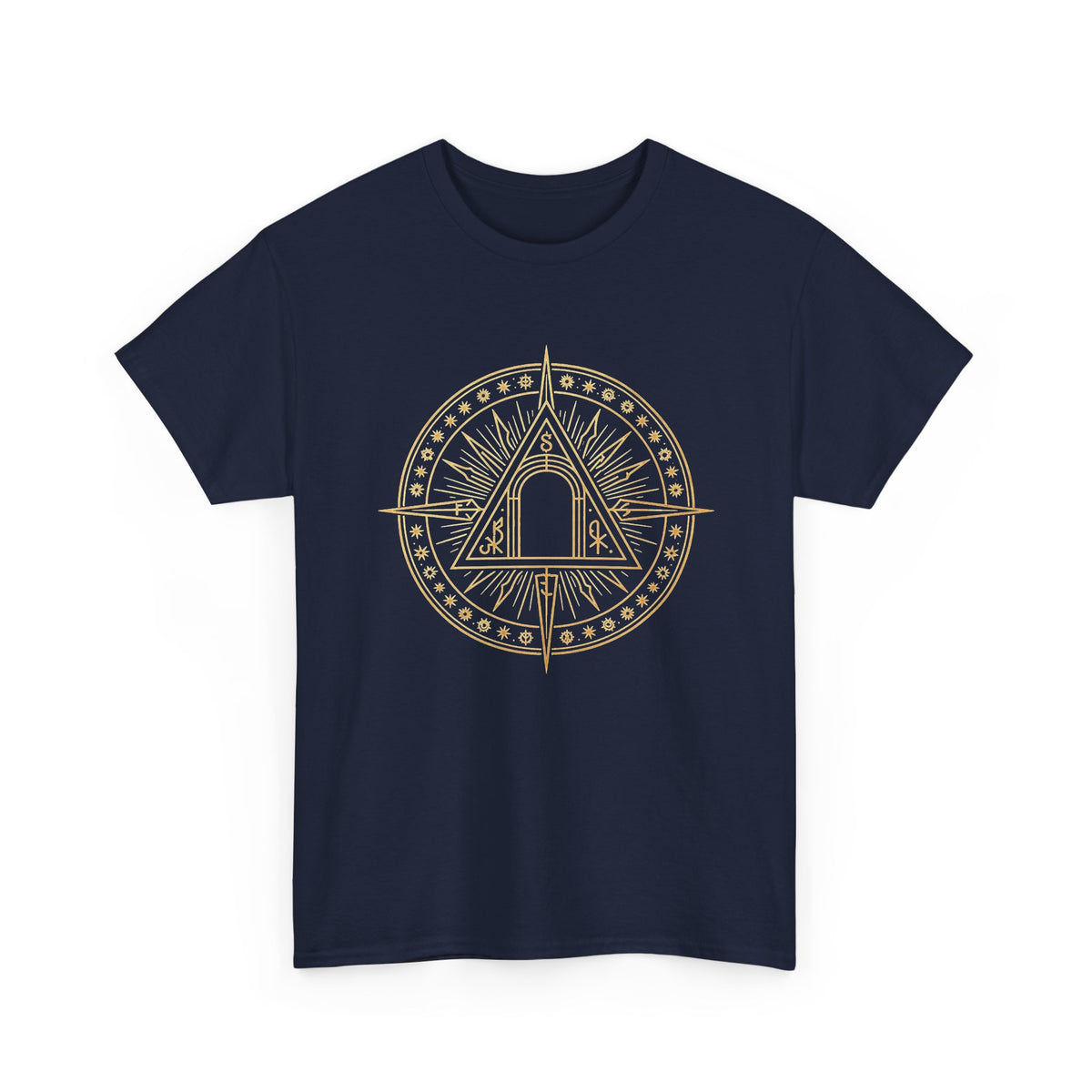 Threshold Compass heavy cotton tee by Arcana Forge – product image 4 of 16