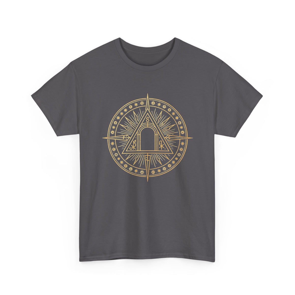 Threshold Compass heavy cotton tee by Arcana Forge – product image 3 of 16