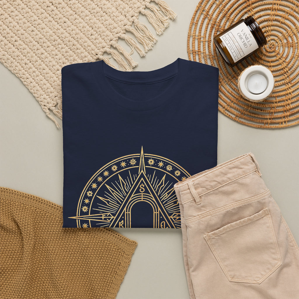 Threshold Compass heavy cotton tee by Arcana Forge – product image 16 of 16
