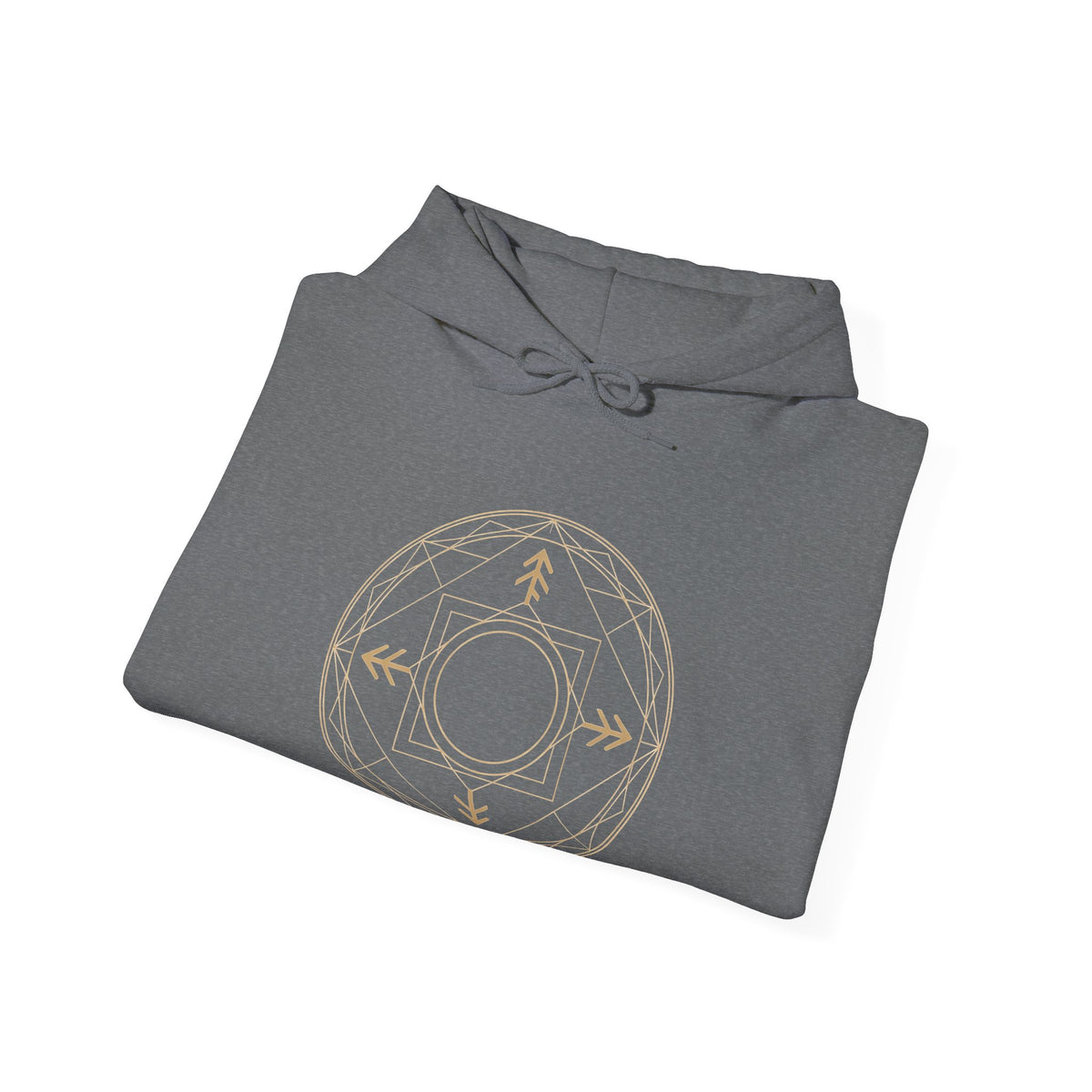 Compass Sigil heavy blend hooded sweatshirt by Arcana Forge – product image 6 of 12