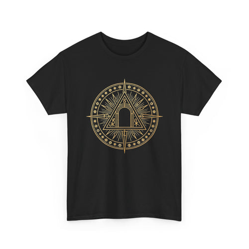 Threshold Compass heavy cotton tee by Arcana Forge – product image 1 of 16
