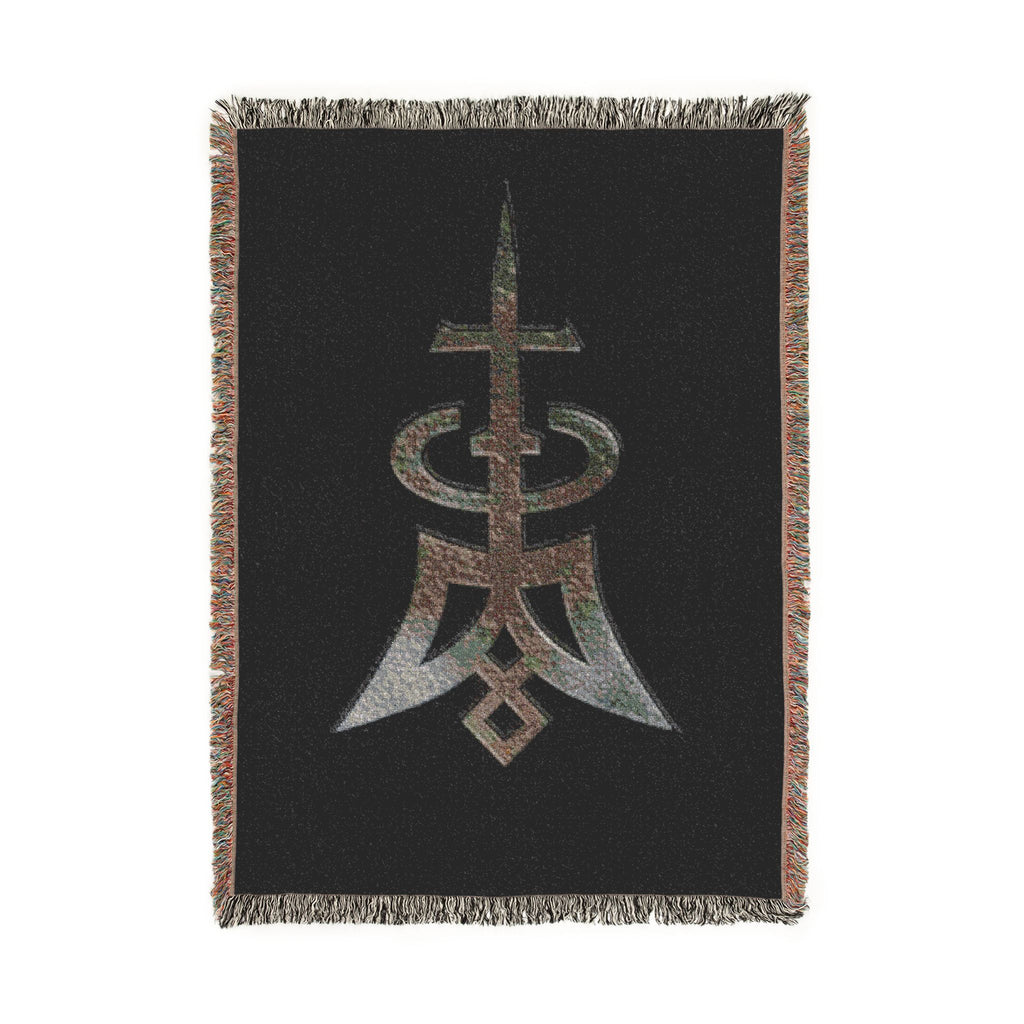 Sigil woven blanket throw by Arcana Forge – product image 5 of 8