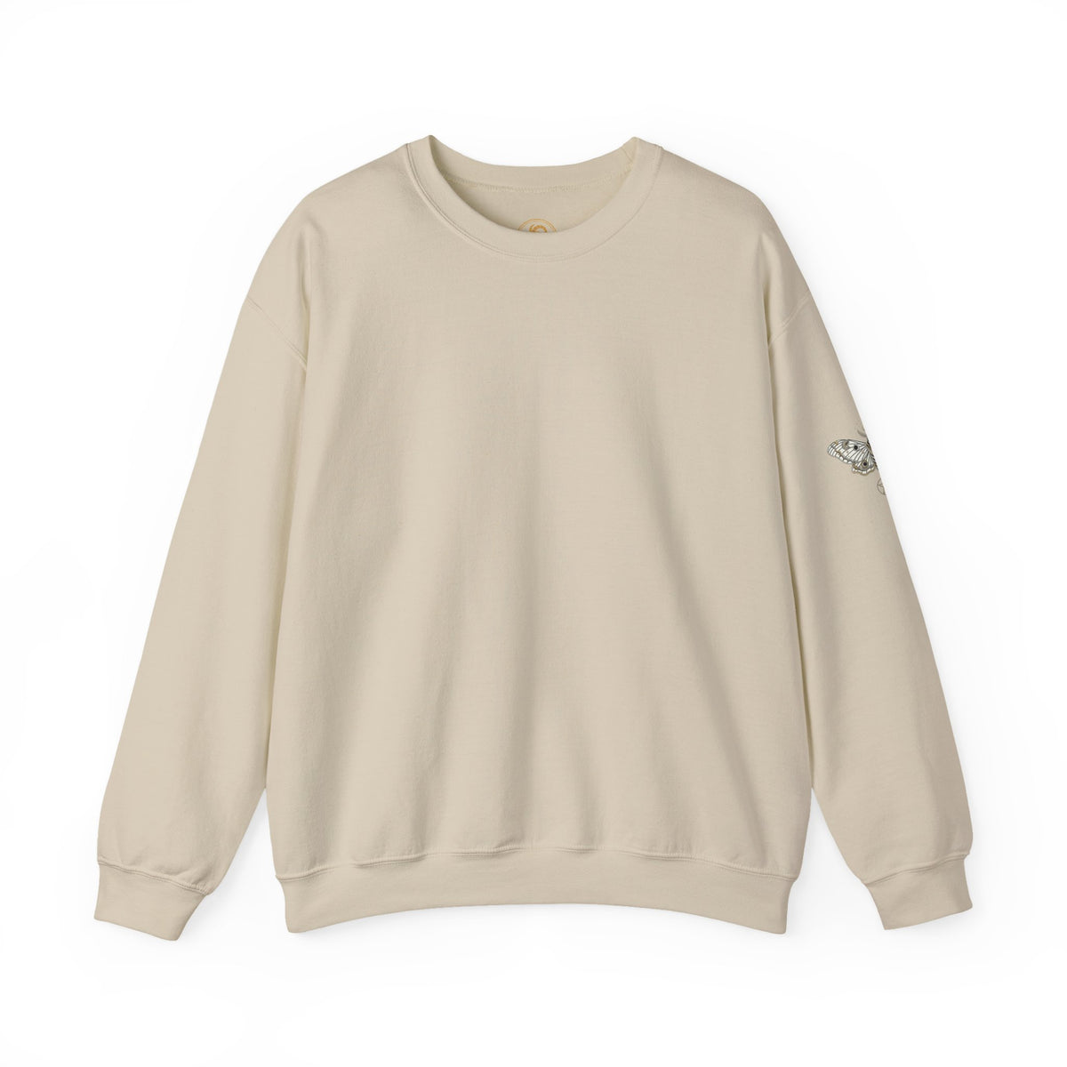 Tarot The Fool Crewneck Sweatshirt — 'Trust the Journey' Vintage Tarot Card Pullover