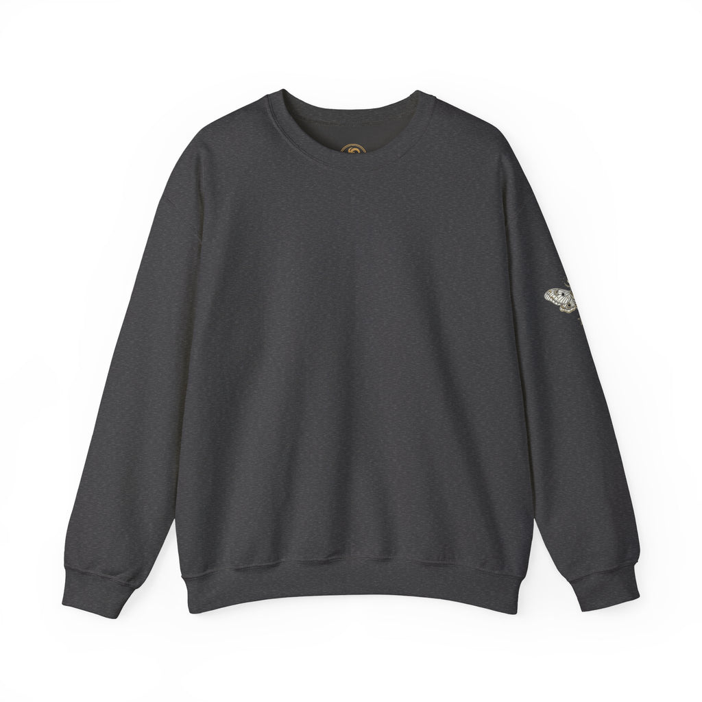 Tarot The Fool Crewneck Sweatshirt — 'Trust the Journey' Vintage Tarot Card Pullover