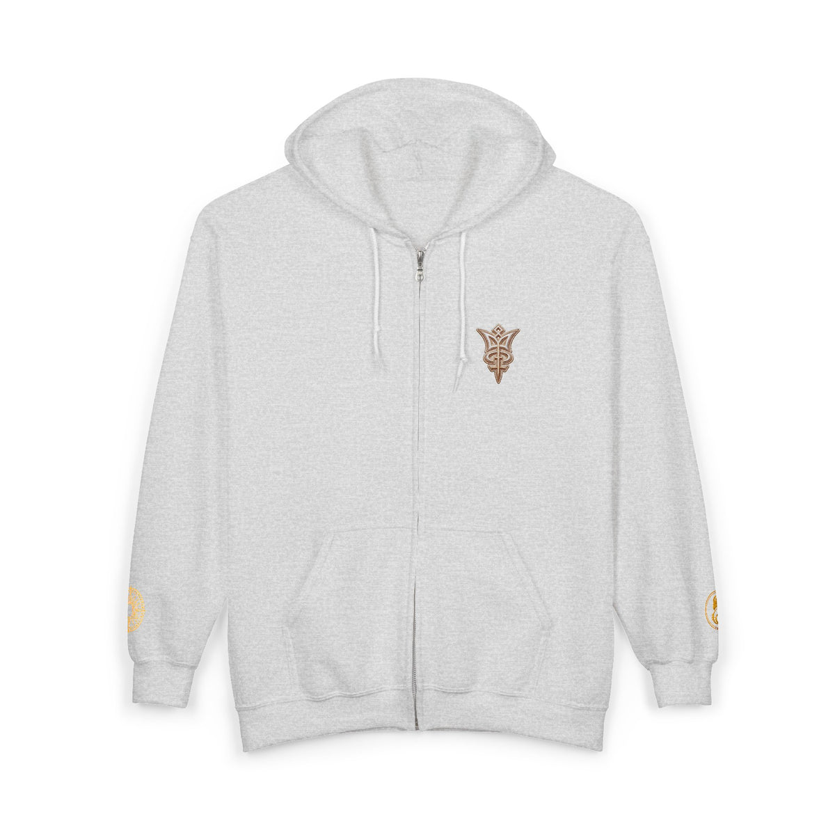 Sentinel Sigil full-zip hoodie by Arcana Forge – product image 1 of 20