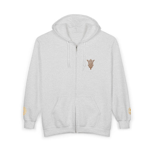 Sentinel Sigil full-zip hoodie by Arcana Forge – product image 1 of 20