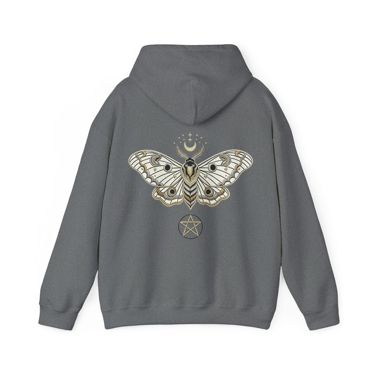 Compass Sigil heavy blend hooded sweatshirt by Arcana Forge – product image 4 of 12